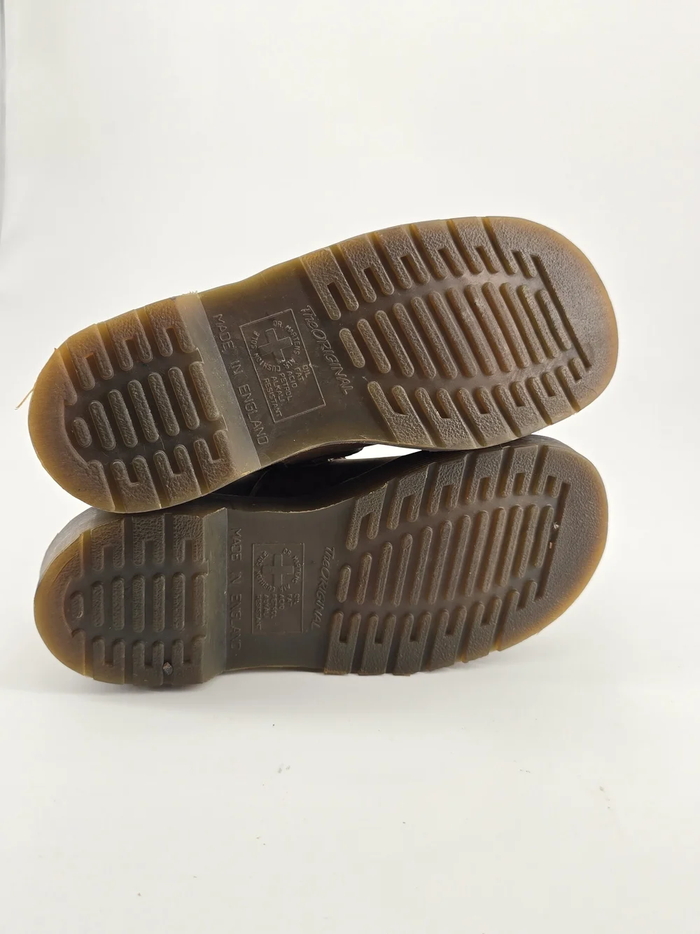 Vtg Dr. Martens 8185 Double Buckle Mary Janes Made in England UK 3 US 5